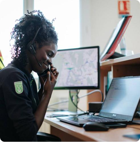 Ambulancière de Bellegarde Ambulances, situé dans l'Ain au téléphone