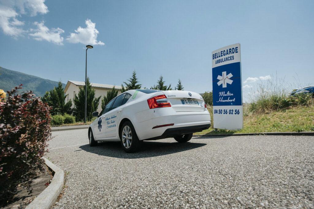 Transport en VSL dans l'Ain et la Haute-Savoie